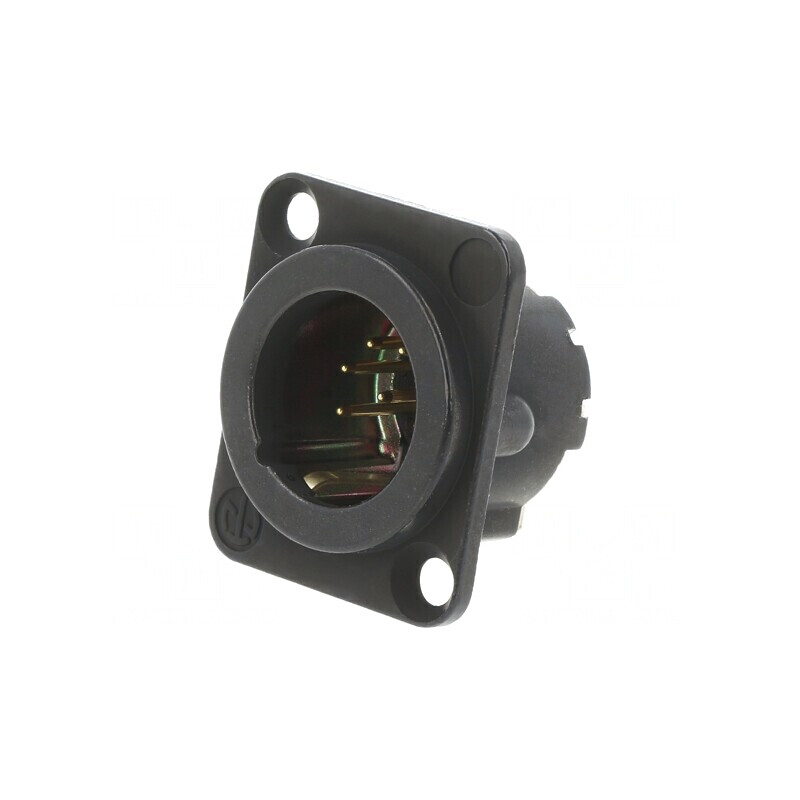 Conector XLR Tată Drept 7 PIN Negru NC7MD-LX-B | Electronic-mag.ro | Componente Electronice Conector XLR Tată Drept 7 PIN Negru NC7MD-LX-B | Electronic-mag.ro | Componente Electronice
