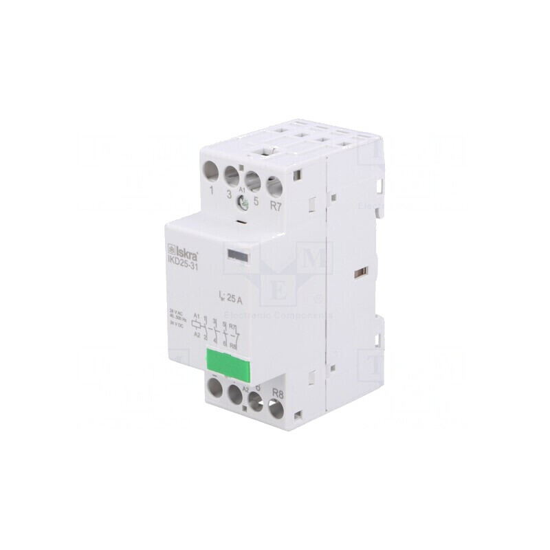 Contactor 4-polar 25A 24V NC NO x3 | Electronic-mag.ro | Componente Electronice