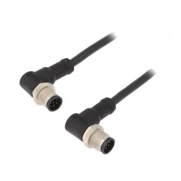 Cablu senzori/automatizări M12-M12 1m 8 pini | Electronic-mag.ro | Componente Electronice