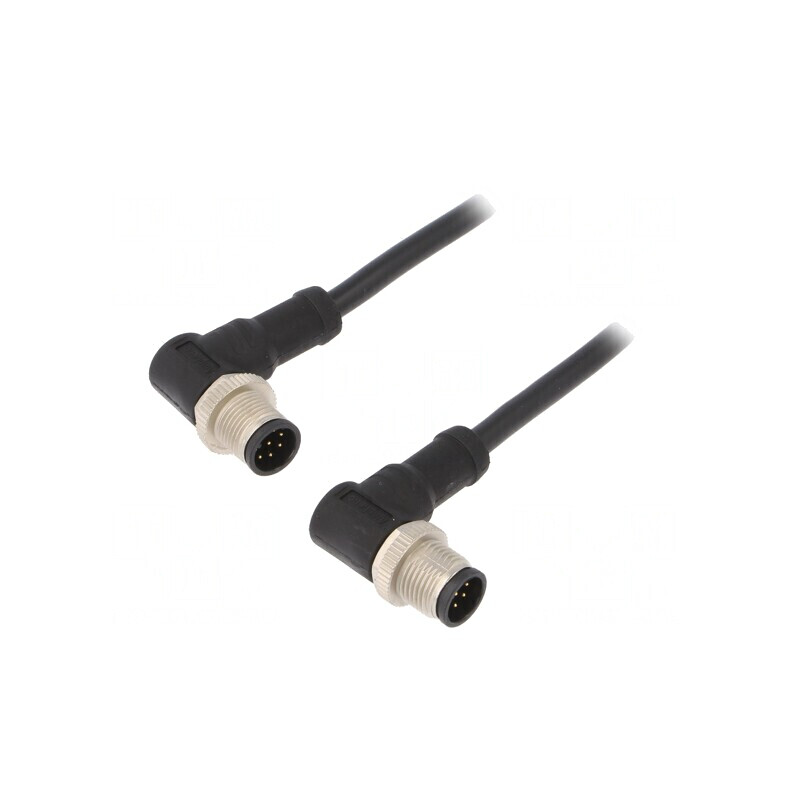 Cablu senzori/automatizări M12-M12 1m 8 pini | Electronic-mag.ro | Componente Electronice