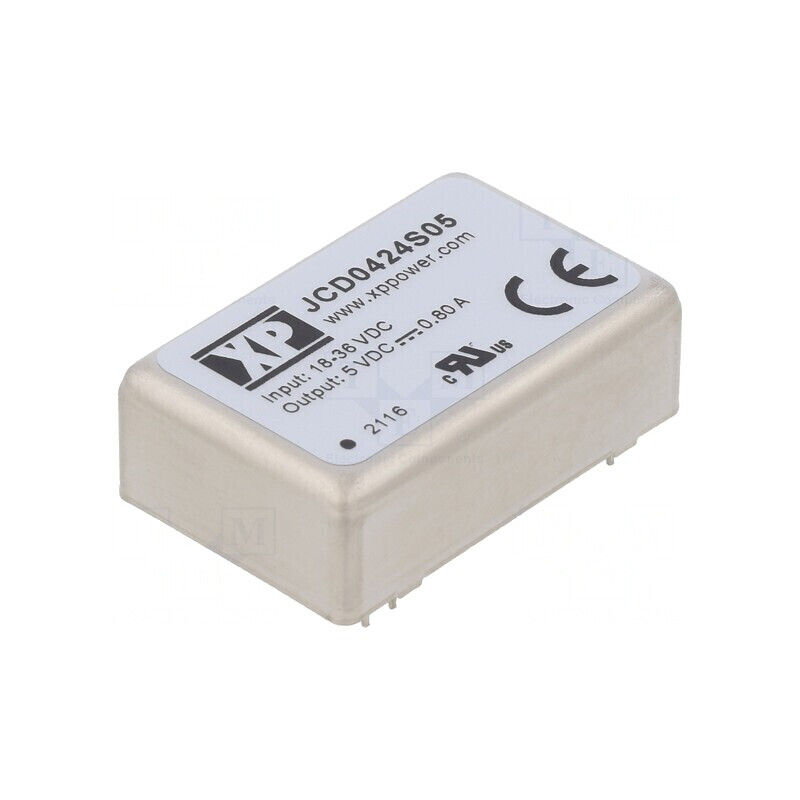 Convertor DC/DC 4W 18-36V la 5V 800mA JCD0424S05 | Electronic-mag.ro | Componente Electronice