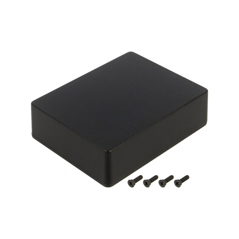 Carcasă universală aluminiu IP65 94x119x34mm 1590WBBBK | Electronic-mag.ro | Componente Electronice