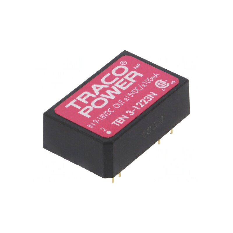 Convertor DC/DC 3W 9-18V la ±15V DIP24 | Electronic-mag.ro | Componente Electronice