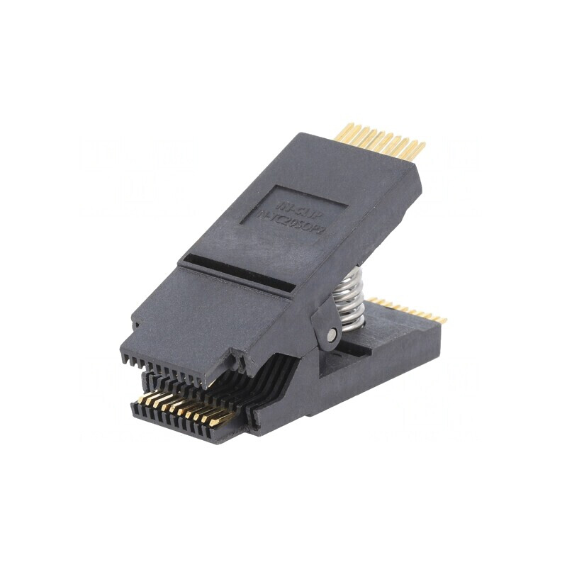 Clips de măsurare neagră aurit 10mm SO20 SOIC20 SOJ20 | Electronic-mag.ro | Componente Electronice
