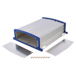 Carcasă aluminiu cu panou 148x175x48mm | Electronic-mag.ro | Componente Electronice