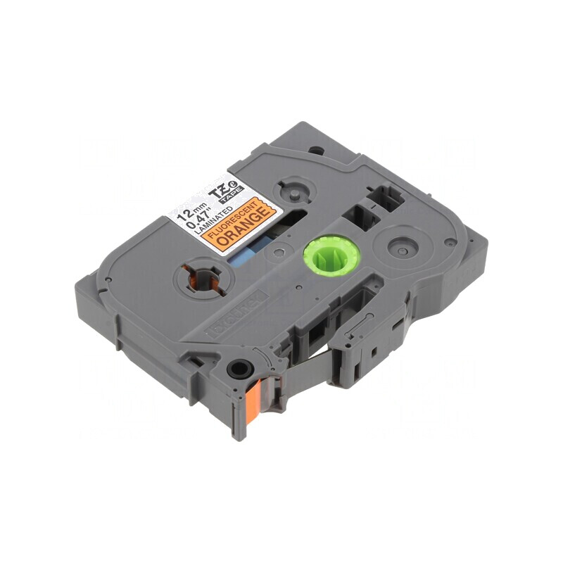 'Bandă Etichetare 12mm 5m Portocalie cu Text Negru' | Electronic-mag.ro | Componente Electronice