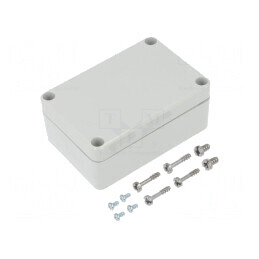 Carcasă Universală Gri 66x98x41mm PC IK08 | Electronic-mag.ro | Componente Electronice
