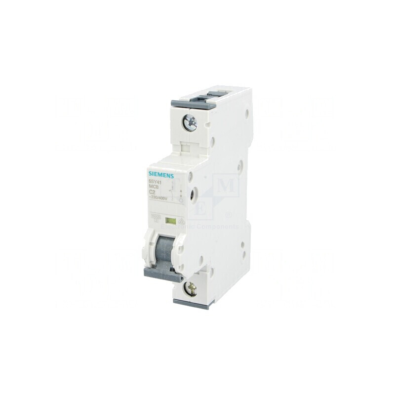Întrerupător de Supracurent 2A 230/400VAC 1P 10kA | Electronic-mag.ro | Componente Electronice