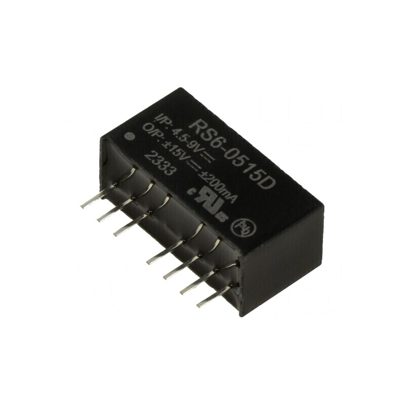 Convertor DC/DC 6W 4.5-9V la 15V/-15V SIP8 | Electronic-mag.ro | Componente Electronice Convertor DC/DC 6W 4.5-9V la 15V/-15V SIP8 | Electronic-mag.ro | Componente Electronice