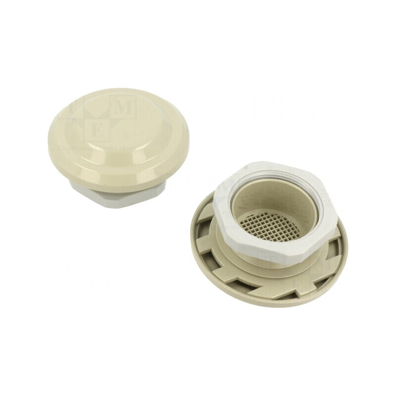Protecție Poliamidă 38mm IP45 RAL 7032 | Electronic-mag.ro | Componente Electronice