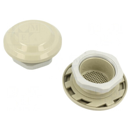 Protecție Poliamidă 38mm IP45 RAL 7032 | Electronic-mag.ro | Componente Electronice