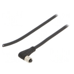 Mufă Conector M5 Mamă 4 PIN Aurit IP67 | Electronic-mag.ro | Componente Electronice