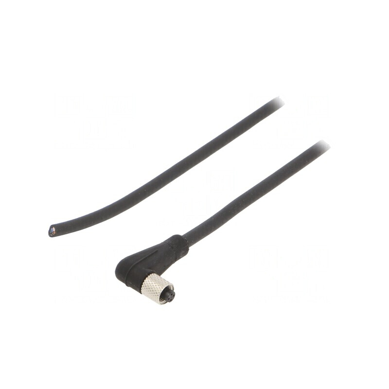 Mufă Conector M5 Mamă 4 PIN Aurit IP67 | Electronic-mag.ro | Componente Electronice