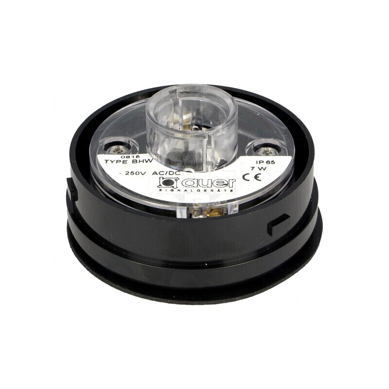 Semnalizator Luminos Negru cu Flash și Lumină Continuă | Electronic-mag.ro | Componente Electronice