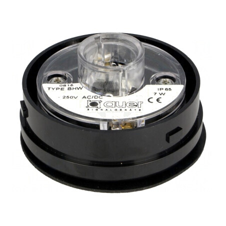 Semnalizator Luminos Negru cu Flash și Lumină Continuă | Electronic-mag.ro | Componente Electronice