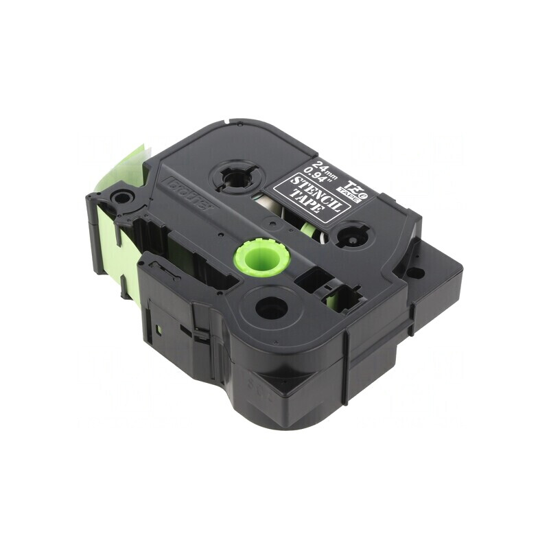 Bandă Neagră 24mm x 3m Compatibilă cu Brother PT-D800W/PT-P900W/PT-P950NW | Electronic-mag.ro | Componente Electronice