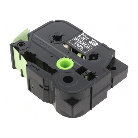 Bandă Neagră 24mm x 3m Compatibilă cu Brother PT-D800W/PT-P900W/PT-P950NW | Electronic-mag.ro | Componente Electronice