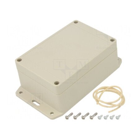 Carcasă universală cu lame de fixare 85x125x55mm | Electronic-mag.ro | Componente Electronice