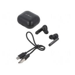 Wireless Headphones with Microphone Black USB C - FITEAR X100B | Electronic-mag.ro | Componente Electronice