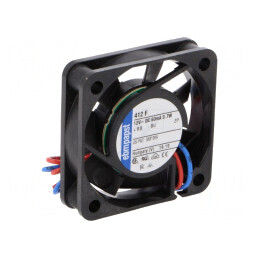 Ventilator: DC | axial | 12VDC | 40x40x10mm | 8m3/h | 22,1dBA | 412F