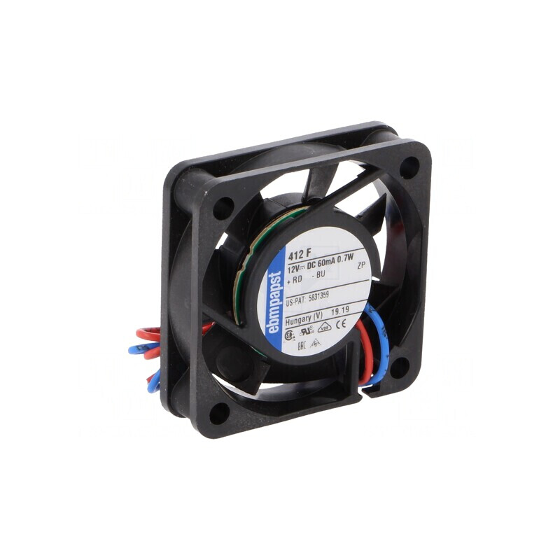 Ventilator DC Axial 12V 40x40x10mm 8m3/h 22.1dBA | Electronic-mag.ro | Componente Electronice