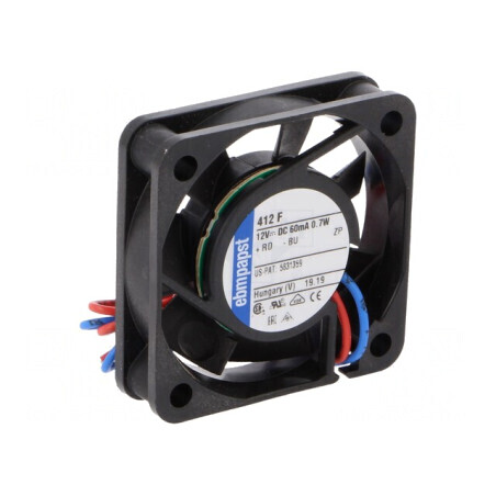 Ventilator DC Axial 12V 40x40x10mm 8m3/h 22.1dBA | Electronic-mag.ro | Componente Electronice