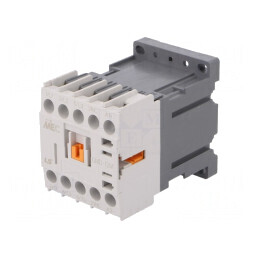 Contactor 3P NO 24VDC 12A IP20 cu 1 NC | Electronic-mag.ro | Componente Electronice