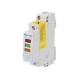 Indicator de Tensiune 230V pentru Şină DIN IP20 | Electronic-mag.ro | Componente Electronice