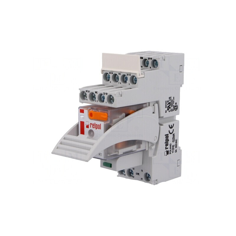 Releu Intermediar 4PDT 24VAC 6A | Electronic-mag.ro | Componente Electronice