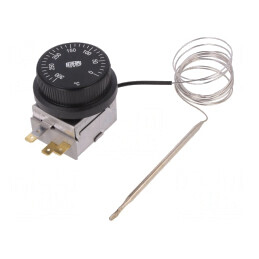 Termostat cu Capilar SPDT 10A 400VAC 50-315°C | Electronic-mag.ro | Componente Electronice