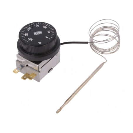 Termostat cu Capilar SPDT 10A 400VAC 50-315°C | Electronic-mag.ro | Componente Electronice