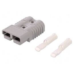Mufă cablu-cablu SB 175 PIN 2 crimpată | Electronic-mag.ro | Componente Electronice