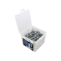 Diblu aluminiu 4mm x 10mm - 800 buc. | Electronic-mag.ro | Componente Electronice