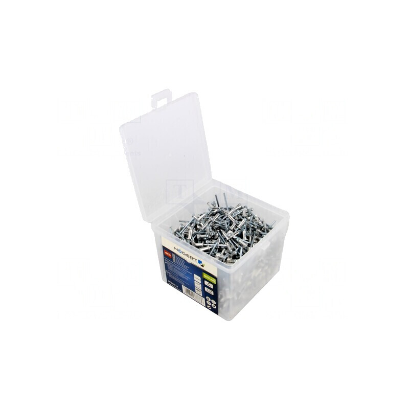 Diblu aluminiu 4mm x 10mm - 800 buc. | Electronic-mag.ro | Componente Electronice