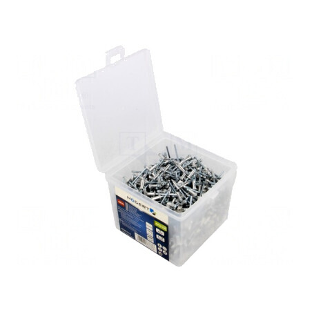 Diblu aluminiu 4mm x 10mm - 800 buc. | Electronic-mag.ro | Componente Electronice