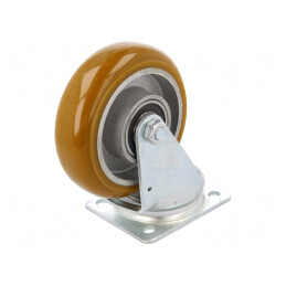 Roată de Transport Torsională 250kg Ø125mm | Electronic-mag.ro | Componente Electronice