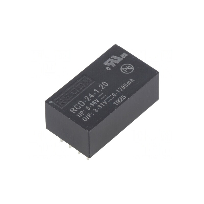 Convertor DC/DC 6-36V la 3-31V 1200mA PCB RCD-24-1.20 | Electronic-mag.ro | Componente Electronice