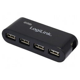 Hub USB 2.0 cu 4 Porturi 480Mbps | Electronic-mag.ro | Componente Electronice