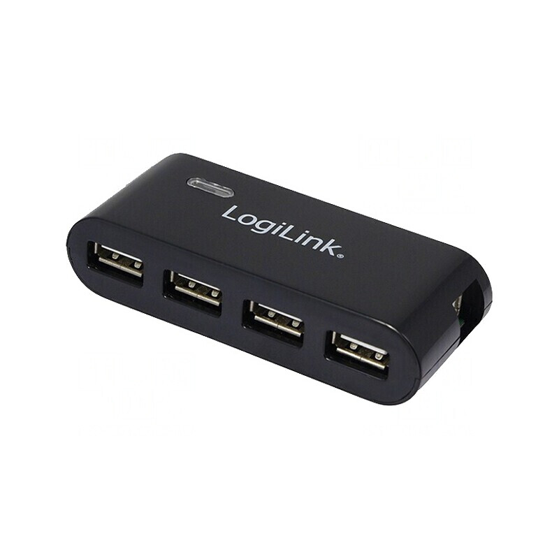 Hub USB 2.0 cu 4 Porturi 480Mbps | Electronic-mag.ro | Componente Electronice