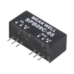 Convertor DC/DC 9W 36-75V la 5V 1600mA SIP8 | Electronic-mag.ro | Componente Electronice