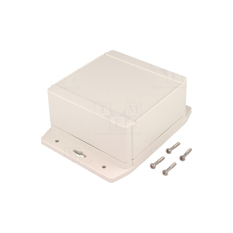 Carcasă Universală 120x120x62mm cu Lame de Fixare | Electronic-mag.ro | Componente Electronice