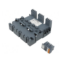 Soclu Serie S0/S00 500VAC 63A IP20 3P | Electronic-mag.ro | Componente Electronice
