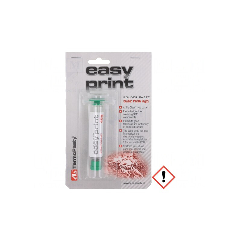 Pastă lipit moale 40g 179°C Sn62Pb36Ag2 | Electronic-mag.ro | Componente Electronice