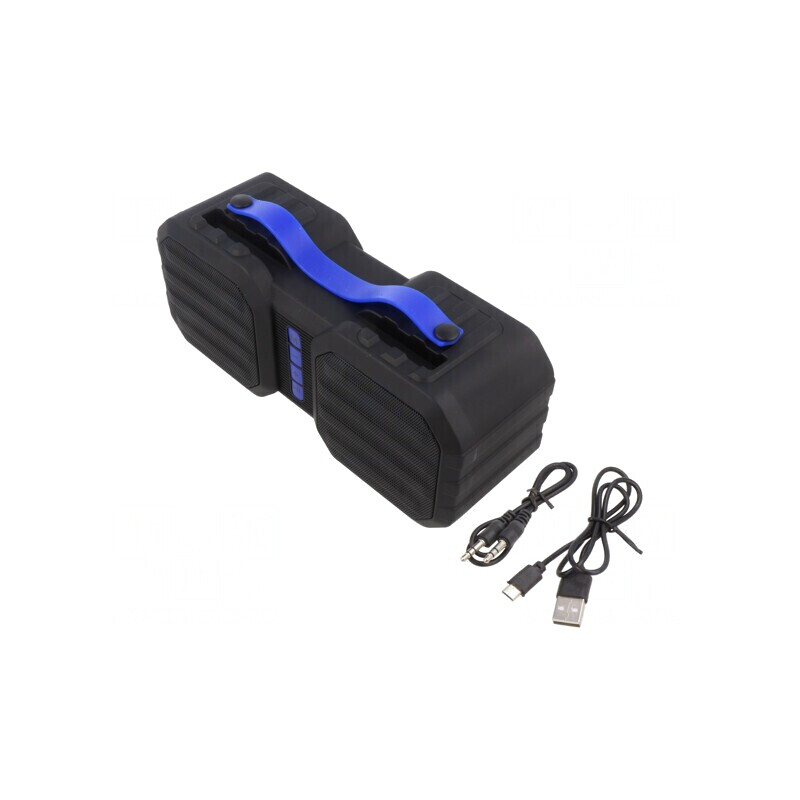 Difuzor Bluetooth 5.1 cu microSD și USB A Negru | Electronic-mag.ro | Componente Electronice