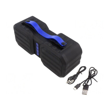 Difuzor Bluetooth 5.1 cu microSD și USB A Negru | Electronic-mag.ro | Componente Electronice