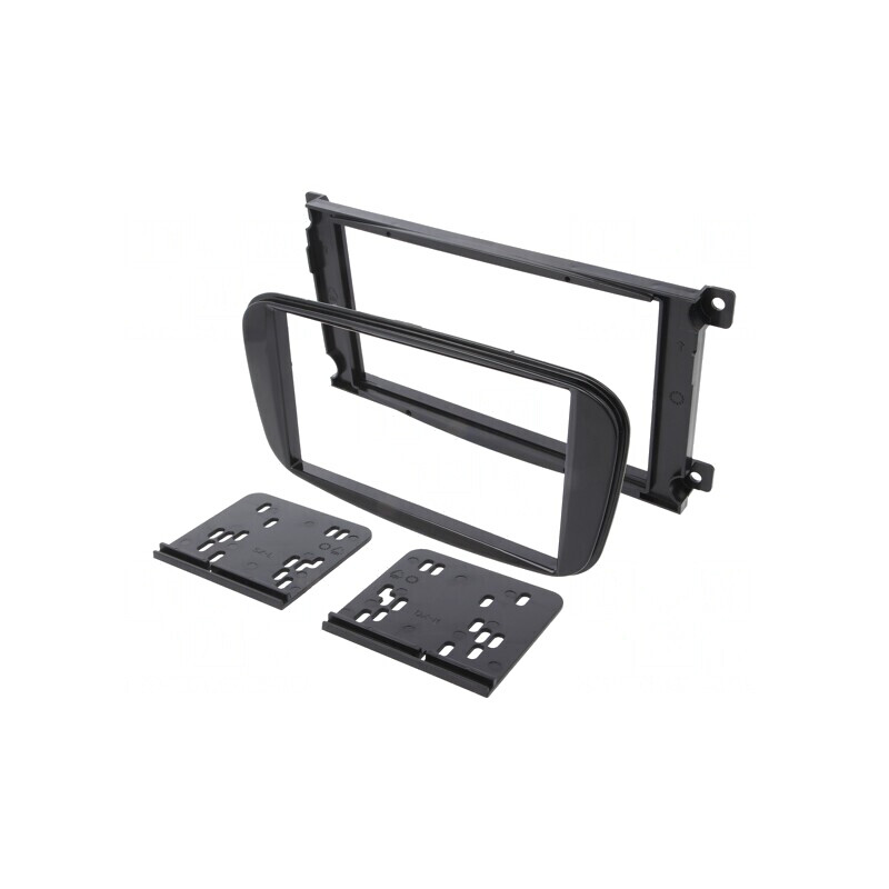 Cadru Radio 2 DIN Negru Lucios pentru Ford | Electronic-mag.ro | Componente Electronice