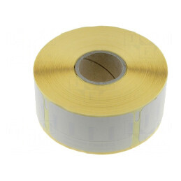 Etichetă Albă 19mm x 51mm Neagră | Electronic-mag.ro | Componente Electronice