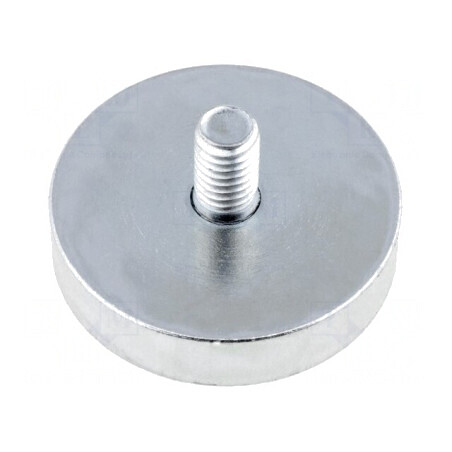 Magnet Neodim 32mm cu Carcasă din Oțel | Electronic-mag.ro | Componente Electronice