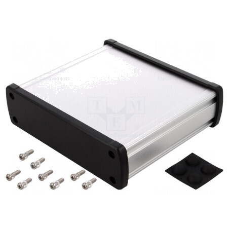Carcasă Universală Aluminiu 146,6x129x41,6mm | Electronic-mag.ro | Componente Electronice