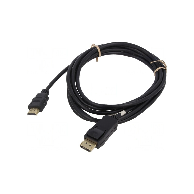 Cablu DisplayPort 1.2 la HDMI 2.0, 3m | Electronic-mag.ro | Componente Electronice